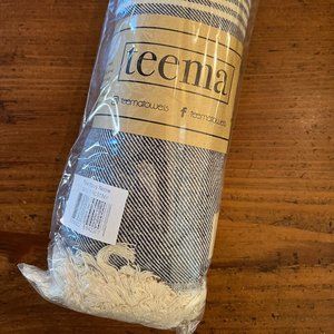 Teema Cotton Turkish Towel - THE NAVY NOBLE